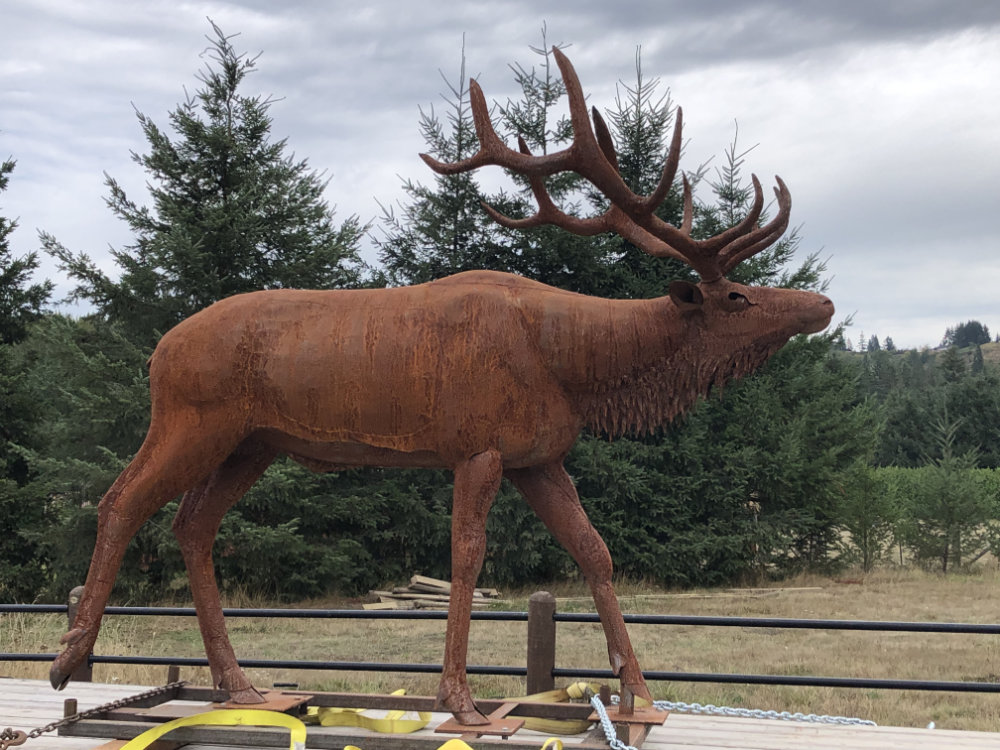 Elk Sculpture (S/N 010),